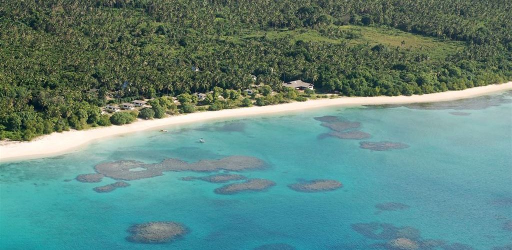 Paket 7 Tage Explore Ha'apai - Luftaufnahme Sandy Beach Resort - Tonga