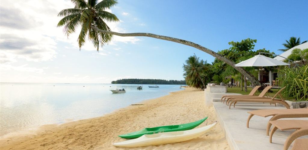 Pension Moorea Beach Lodge - Strand - Tahiti