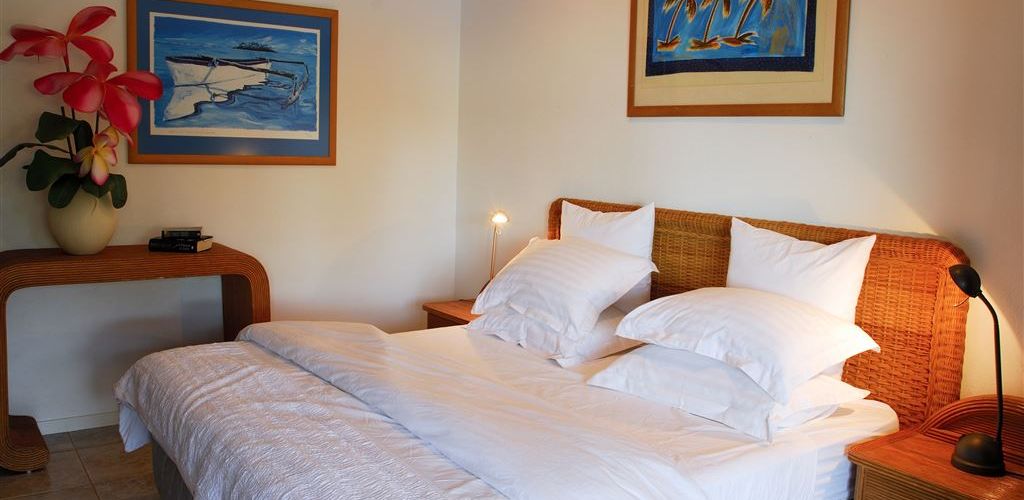 Hotel Muri Beach Villa Rarotonga - Schlafzimmer Innenansicht - Cook Inseln