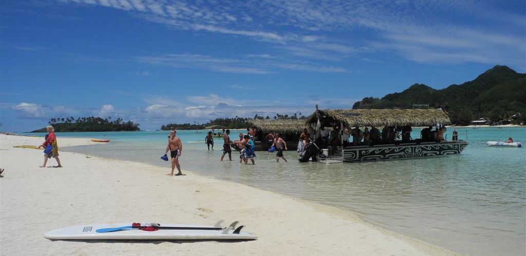 Tagesausflug Koka Lagunenkreuzfahrt Rarotonga - Boot & Lagune - Cook Inseln