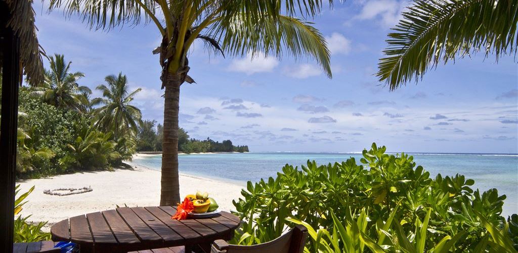 Hotel Sea Change Villas Rarotonga - Strandvilla Ausblick - Cook Inseln