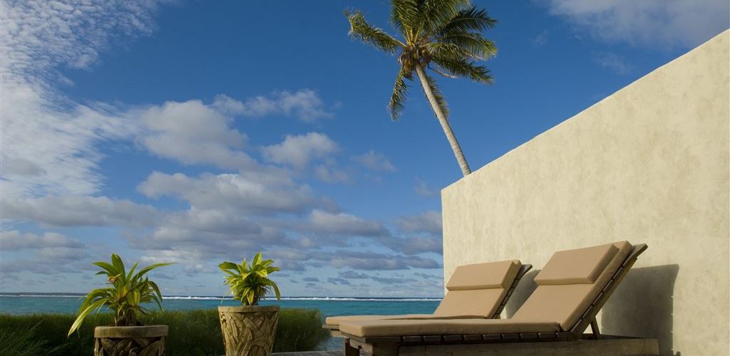 Hotel Te Manava Luxury Villas & Spa Rarotonga - Terrasse - Cook Inseln