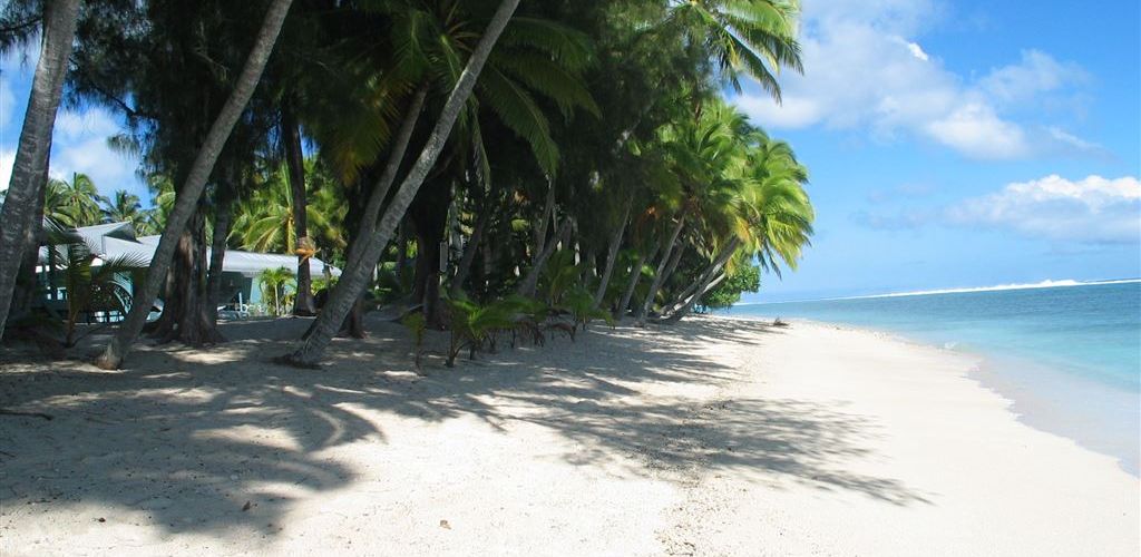 Hotel Sunhaven Beach Bungalows Rarotonga - Strand - Cook Inseln