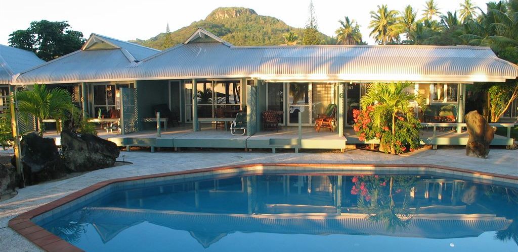 Hotel Sunhaven Beach Bungalows Rarotonga - Pool - Cook Inseln