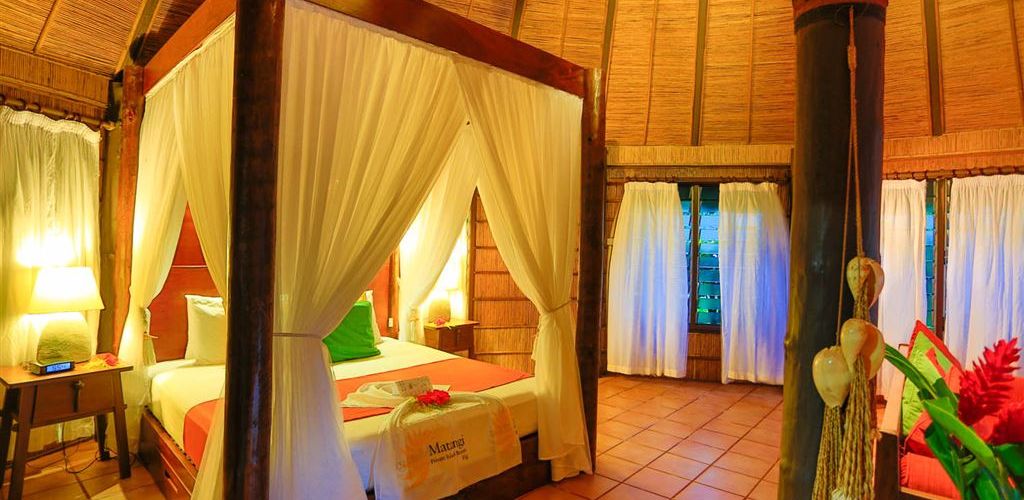 Hotel Matangi Island Resort Taveuni - Bure Schlafzimmer - Fiji