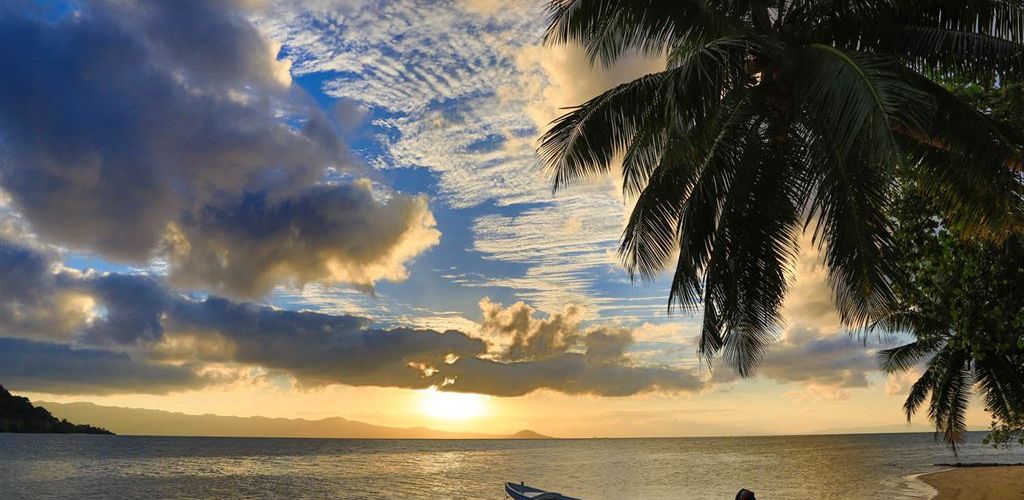 Hotel Matangi Island Resort Taveuni - Sonnenuntergang - Fiji