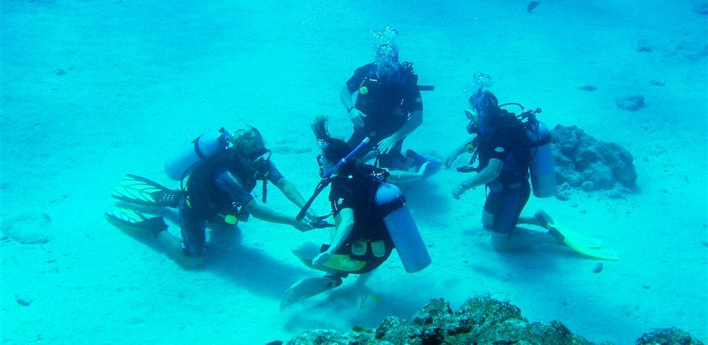 Ausflug Pacific Divers Rarotonga - Tauchgruppe - Cook Inseln