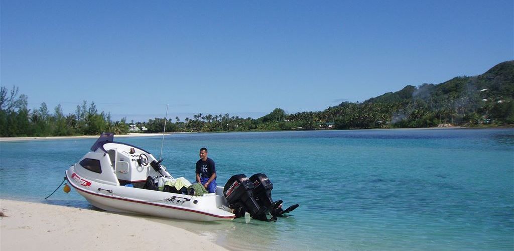 Ausflug Pacific Divers Rarotonga - Boot - Cook Inseln