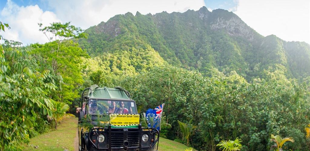 Ausflug Raro Safari Tour Rarotonga - Landesinnere mit Vulkan - Cook Inseln