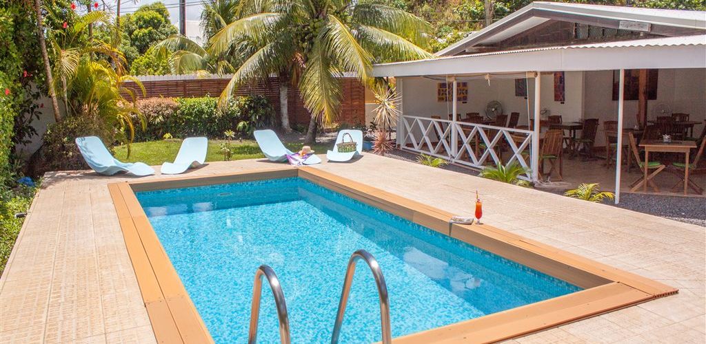 Pension Villa Ixora Raiatea - Pool - Tahiti