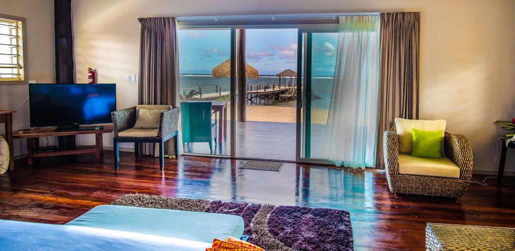 Hotel Saletoga Sands Resort - Matai Suite Inneneinrichtung - Samoa
