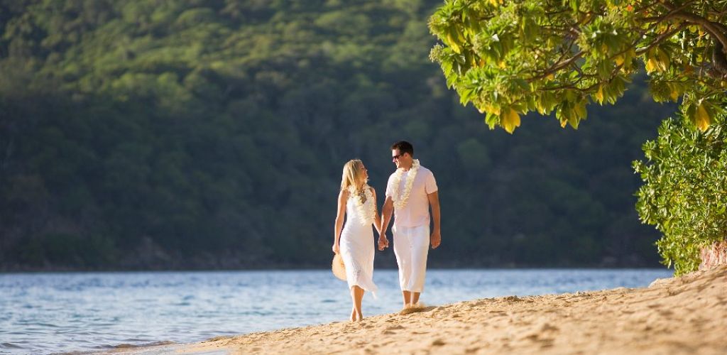 Honeymoon Südsee - Hochzeitspaar - Fiji
