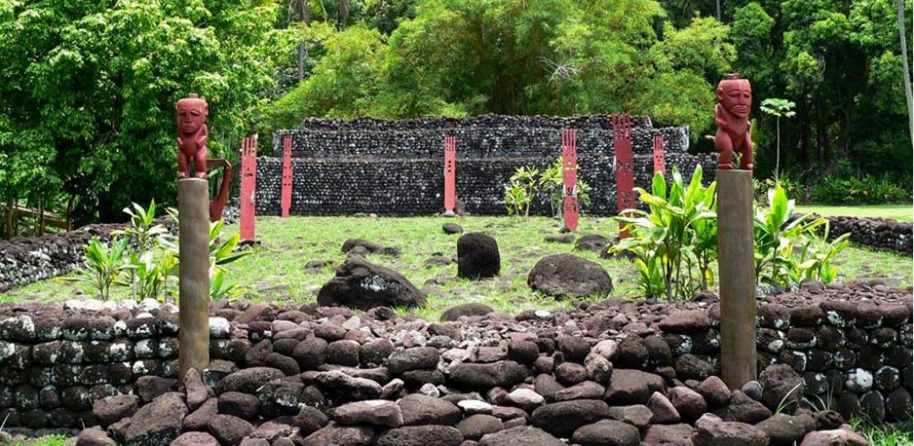 Ausflug Tahiti Museum & Island Tour - Marae Arahurahu - Französisch Polynesien