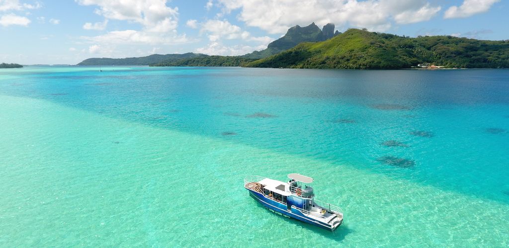 Ausflug 50 Shades of Blue Tauchboottour - Lagune - Tahiti