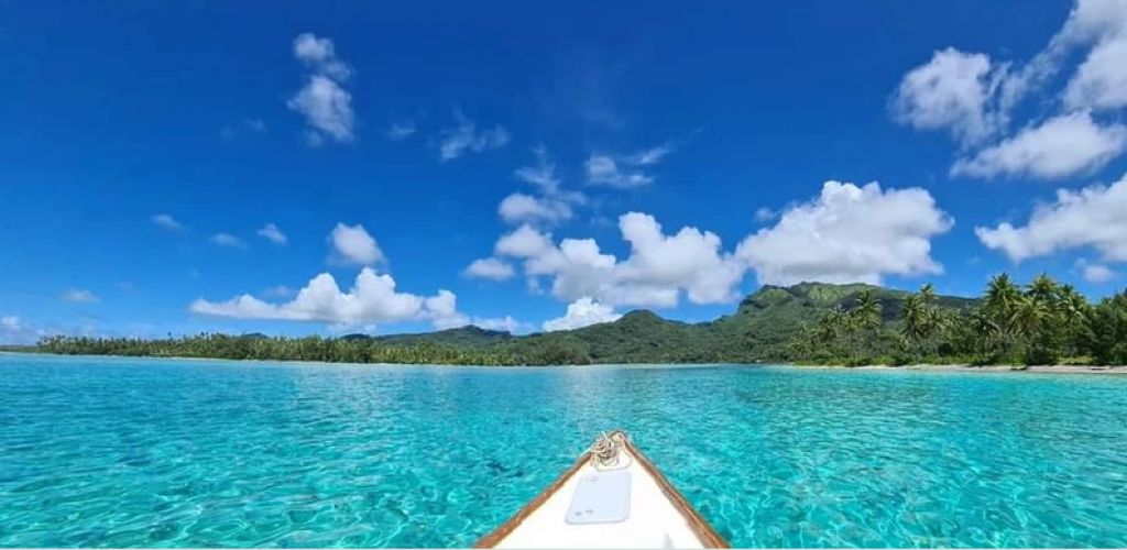 Ausflug Lagunentour mit Auslegerkanu & Mittagessen Huahine - Lagune - Tahiti