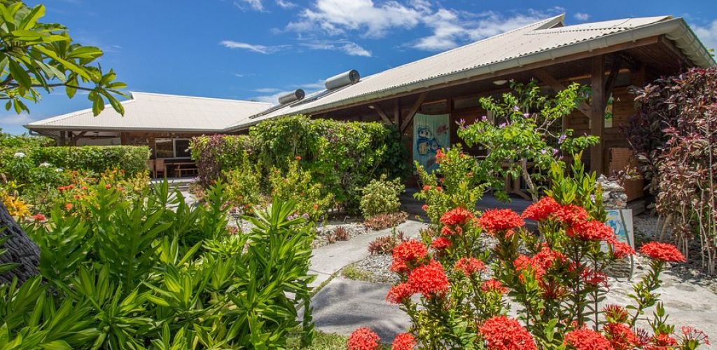 Pension Bounty Rangiroa - Garten - Tahiti