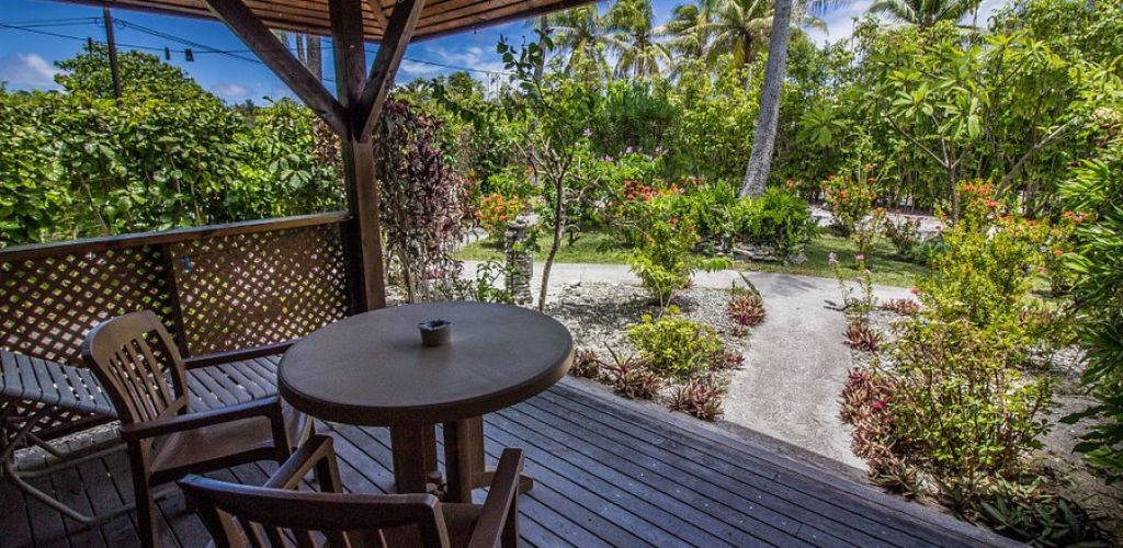 Pension Bounty Rangiroa - Terrasse - Tahiti