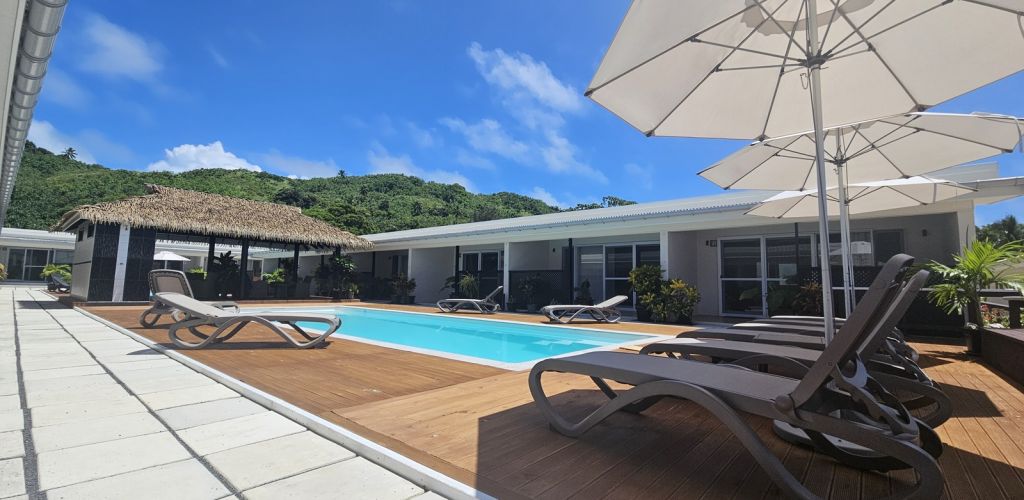 Hotel Resort Tava'e - Pool - Cook Inseln