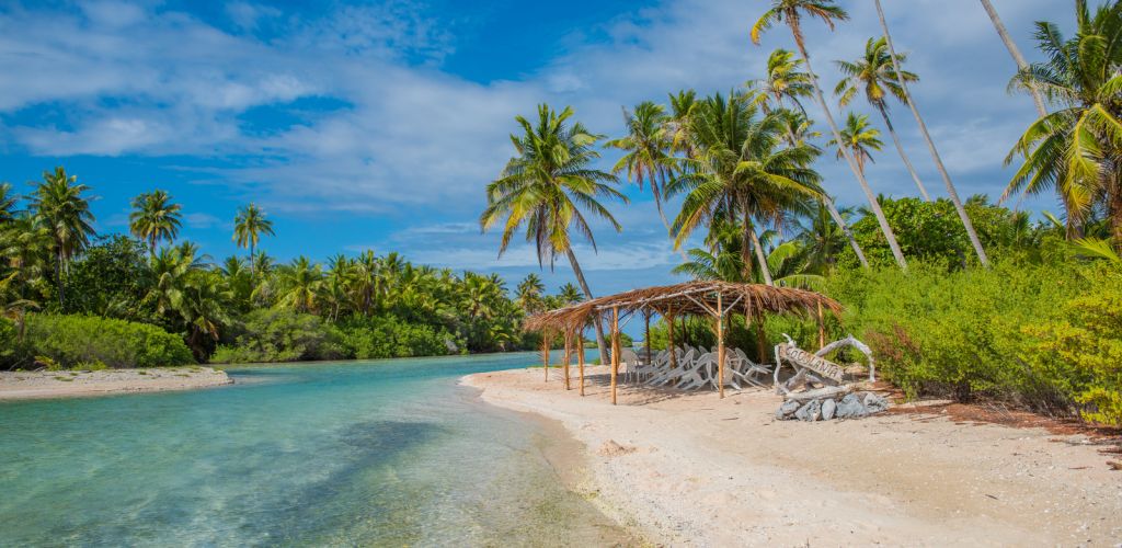 Pension Cocoperle Lodge Ahe - Strand - Tahiti