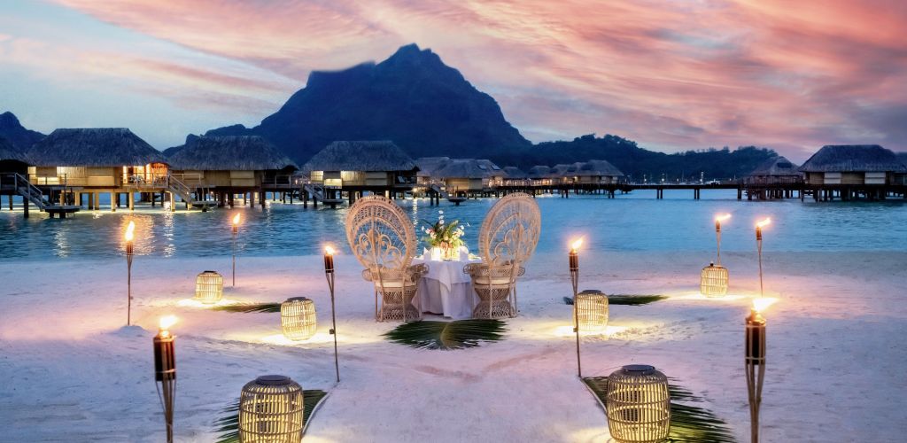 Hotel Le Bora Bora by Pearl Resorts - romantisches Dinner - Tahiti
