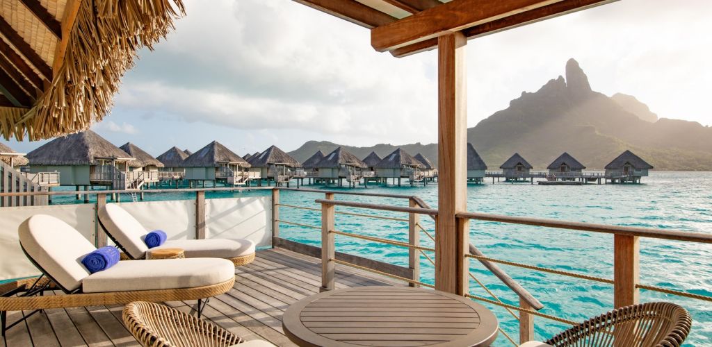 Hotel The Westin Bora Bora Resort & Spa - Überwasserbungalow Otemanu - Tahiti