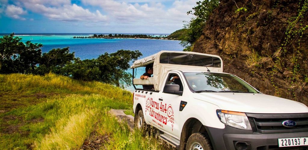 Ausflug Gebirgssafari im Geländewagen Bora Bora - Vavau Safari - Tahiti