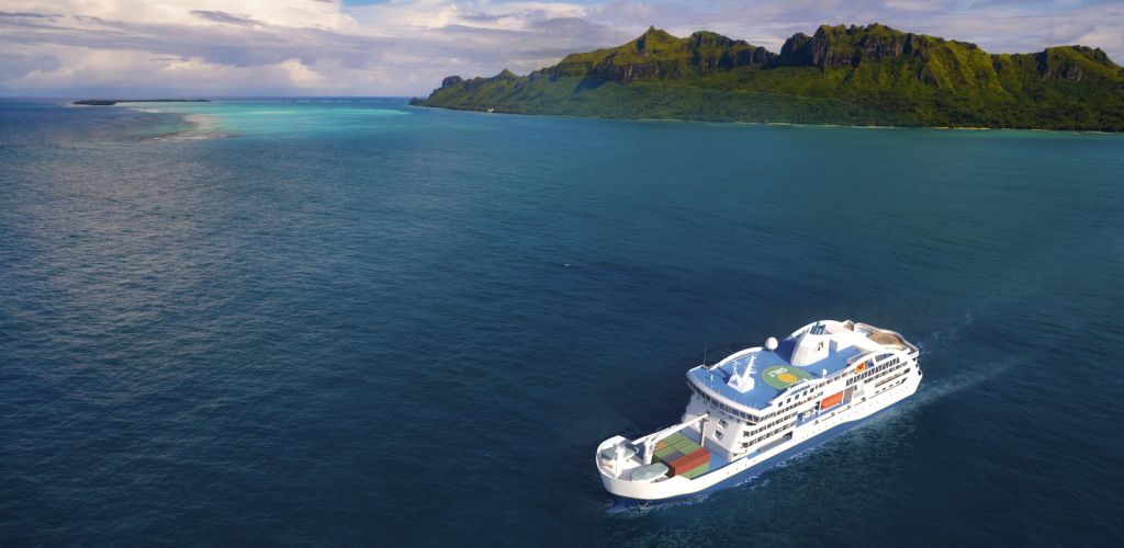 Kreuzfahrt Aranoa - Schiff - Tahiti