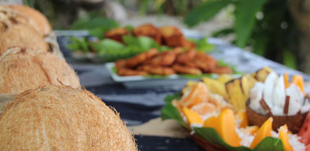 Ausflug Rarotonga Inland Discoveries Walk - Tropische Früchte - Cook Inseln