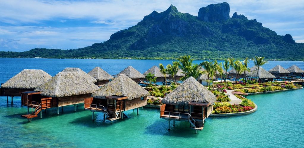 Hotel Bloody Mary's Hotel - Überwasserbungalows - Tahiti