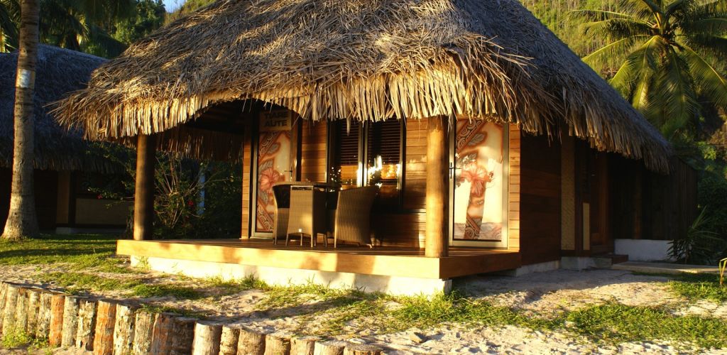 Hotel Le Mahana Huahine - Strandbungalow - Tahiti