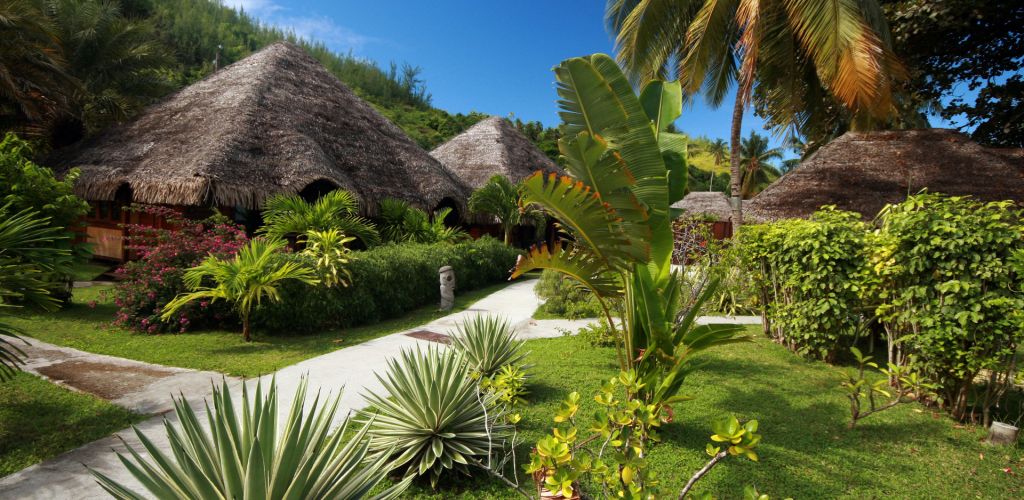 Hotel Le Mahana Huahine - Garten - Tahiti
