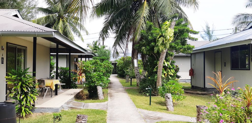 Pension Fare Maeva - Gartenbungalows - Huahine