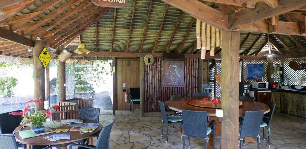 Pension Moana Lodge Huahine - Gemeinschaftsbereich - Tahiti