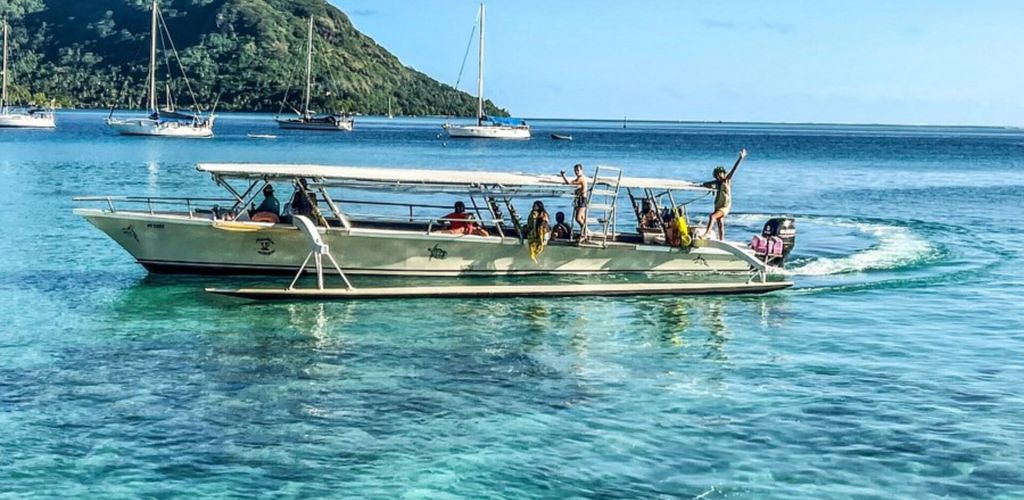 Ausflug Lagunentour mit Motu BBQ & Huahine - Boot - Tahiti