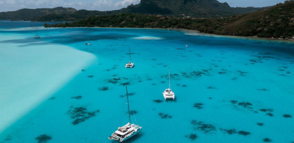 Kreuzfahrt Archipels Croisières Tahiti - Katamarane - Tahiti