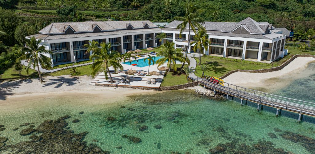 Hotel Cook's Bay Resort & Suite - Luftaufnahme - Tahiti