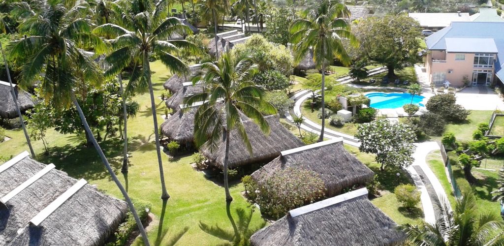 Hotel Hibiscus Moorea - Luftaufnahme - Tahiti
