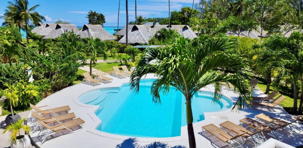 Hotel Hibiscus Moorea - Pool - Tahiti