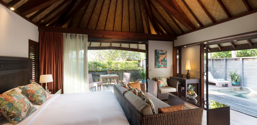Hotel Hilton Moorea - Luxus Gartenbungalow - Tahiti