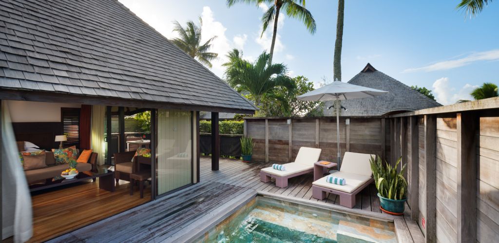 Hotel Hilton Moorea - Luxus Gartenbungalow - Tahiti