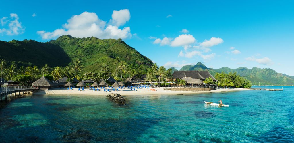 Hotel Hilton Moorea - Strand - Tahiti