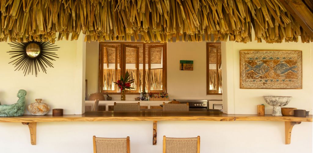 Pension Fare Tiaia Beach Moorea - Gemeinschaftsküche - Tahiti