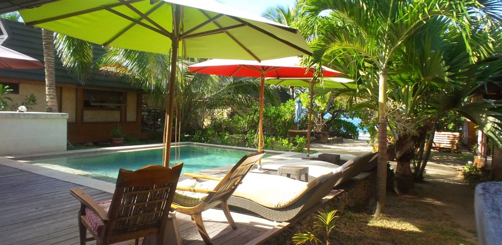 Pension Green Lodge Moorea - Swimmingpool - Tahiti