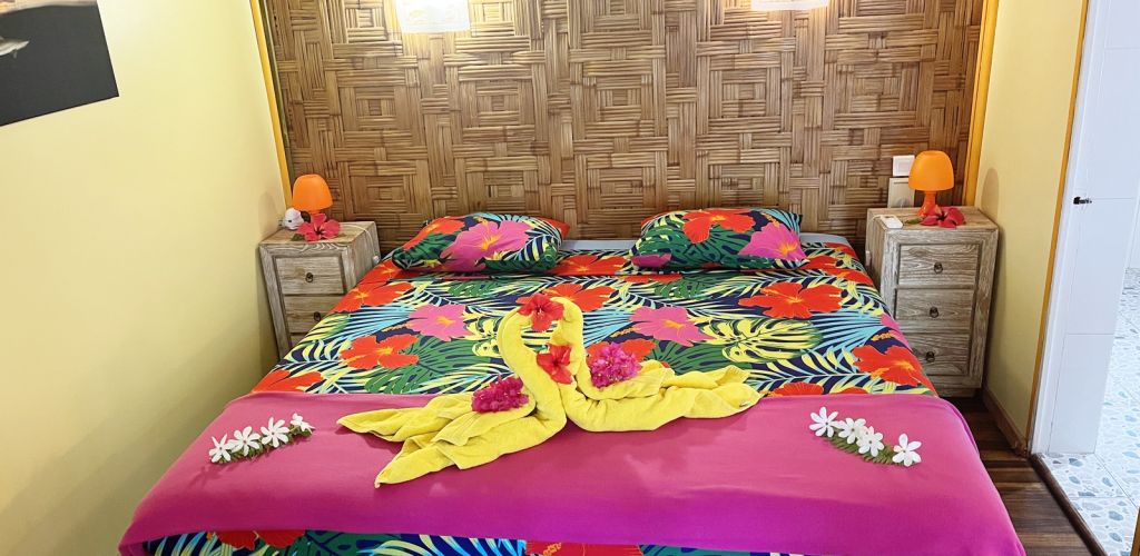 Pension Linareva Moorea Beach Resort - Gartenstudio - Tahiti