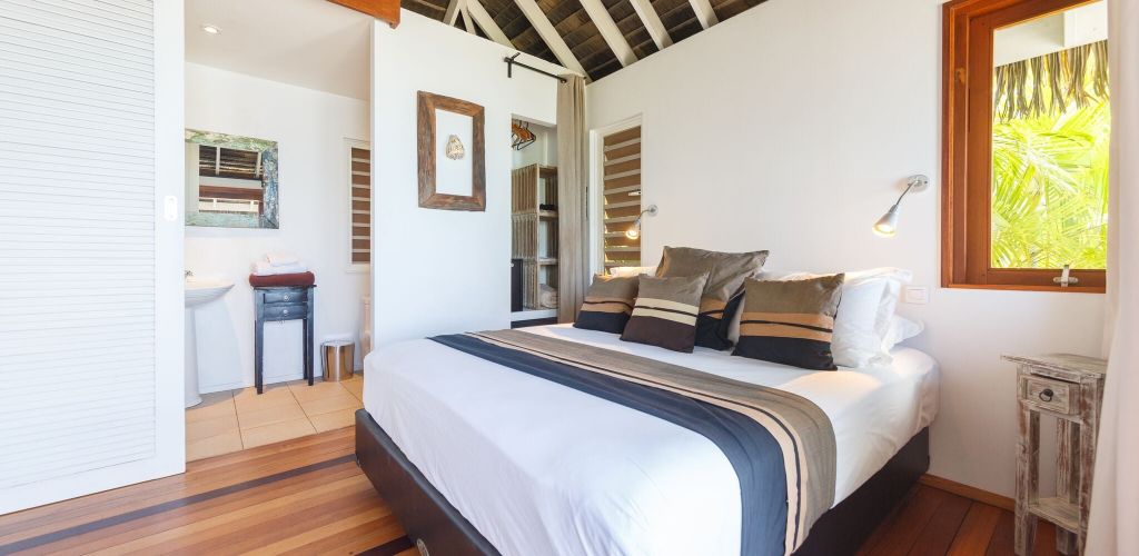 Pension Moorea Beach Lodge - Strandbungalow - Tahiti