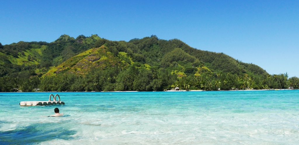 Moorea Ausflug Lagune mit Motu Picknick - Baden - Tahiti