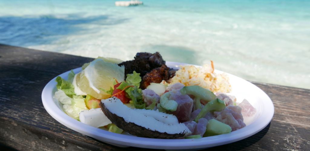 Moorea Ausflug Lagune mit Motu Picknick - Fisch - Tahiti