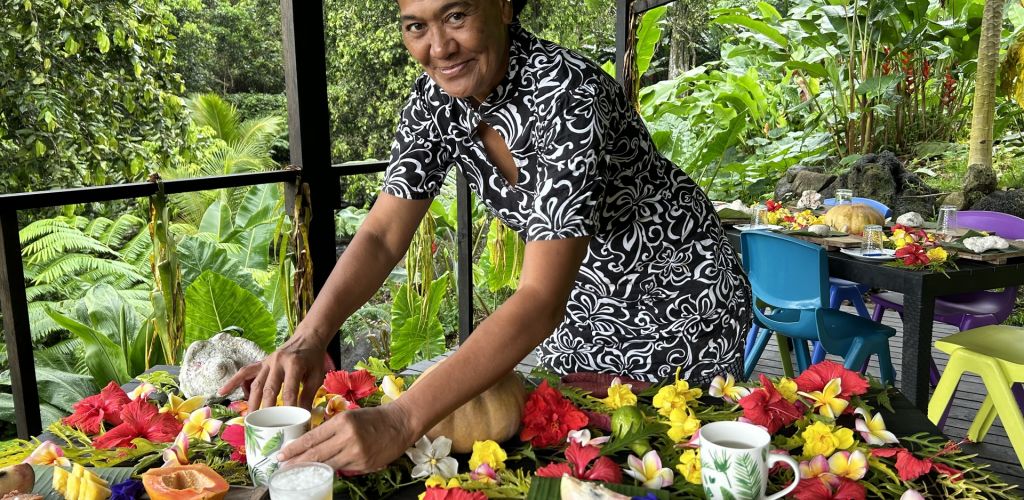 Moorea Ausflug Natur Kultur - Früchte - Tahiti