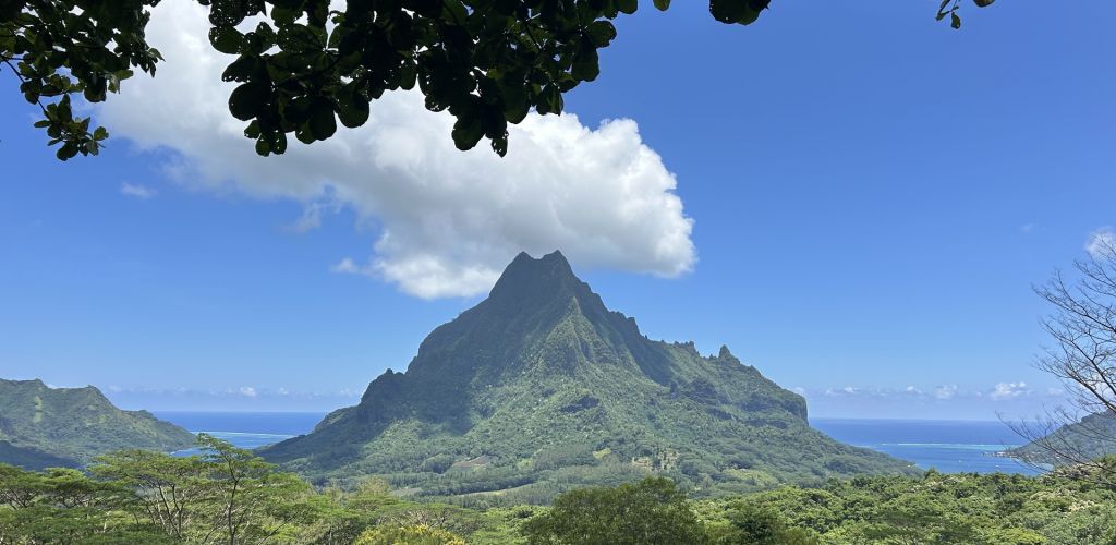 Moorea Ausflug Natur Kultur - Moua Puta Aussicht - Tahiti