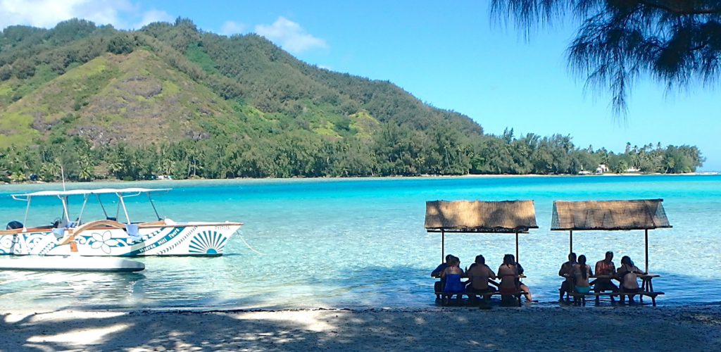 Moorea Ausflug Outrigger Miti Lagunentour - Picknick - Tahiti